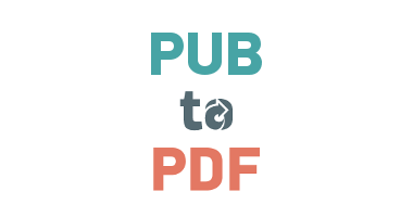 Pub To Pdf – Convert Pub Files To Pdf Online